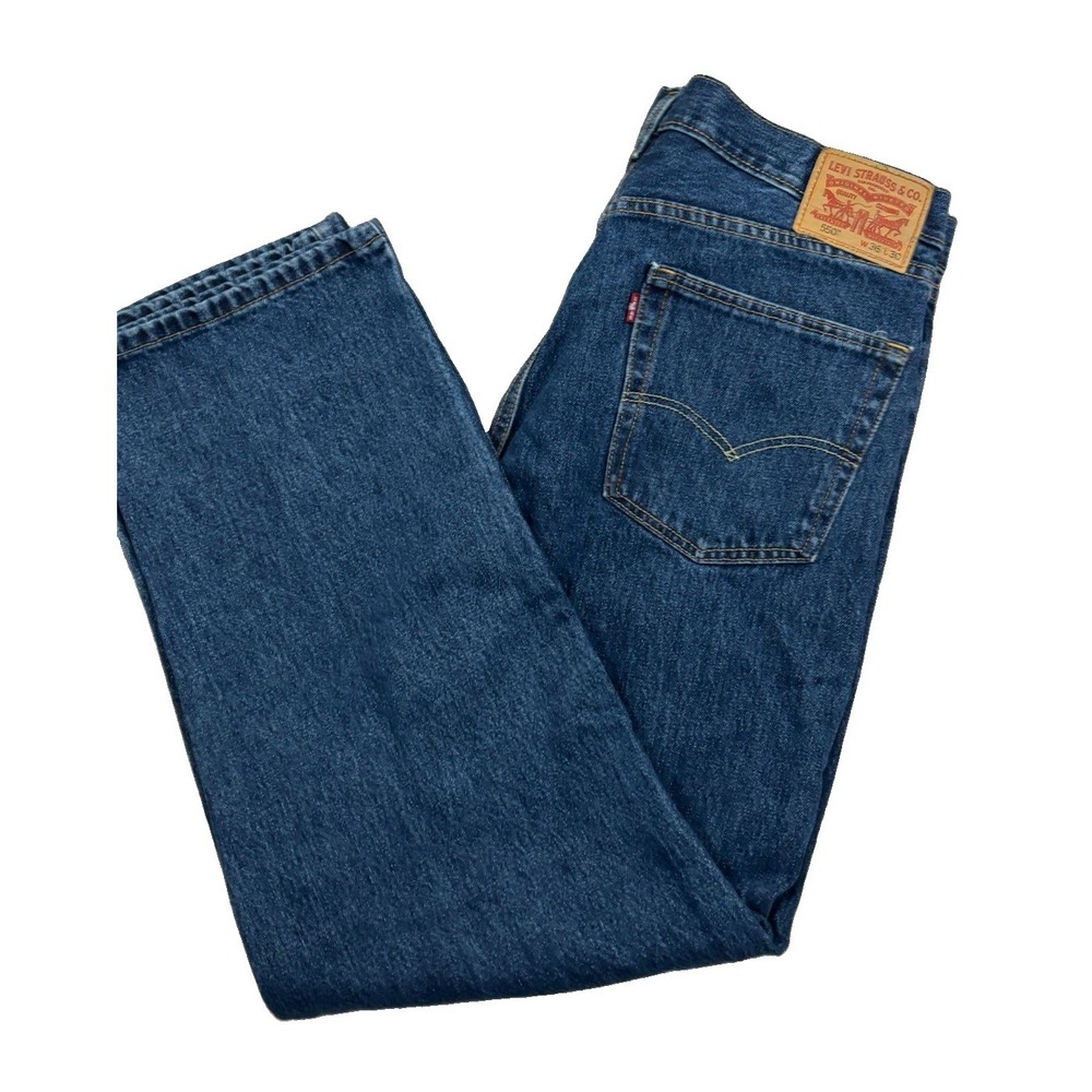 Levi's 550 Jeans Men's Blue Medium Wash Denim Relaxed Fit Sz 38X31
